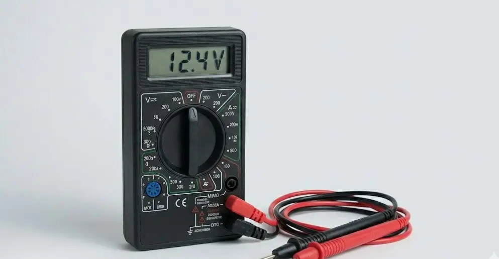 Voltmeter Test Shows
